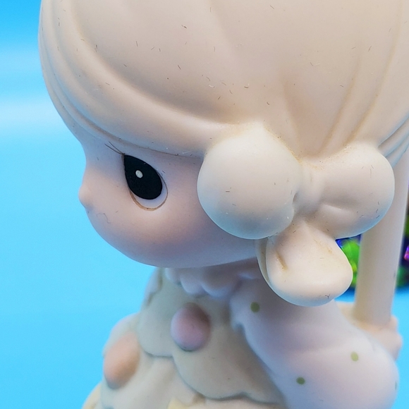 Precious Moments #604216 1994 "You're as pretty as a Christmas tree' figurine - Picture 11 of 12